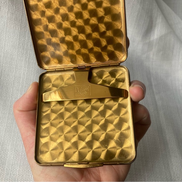 Vintage Mascot ASB brand MCM Brass Cigarette Case! - Picture 6 of 6
